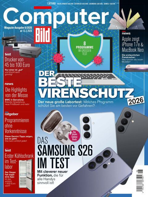 COMPUTER BILD Ausgabe 06/2026