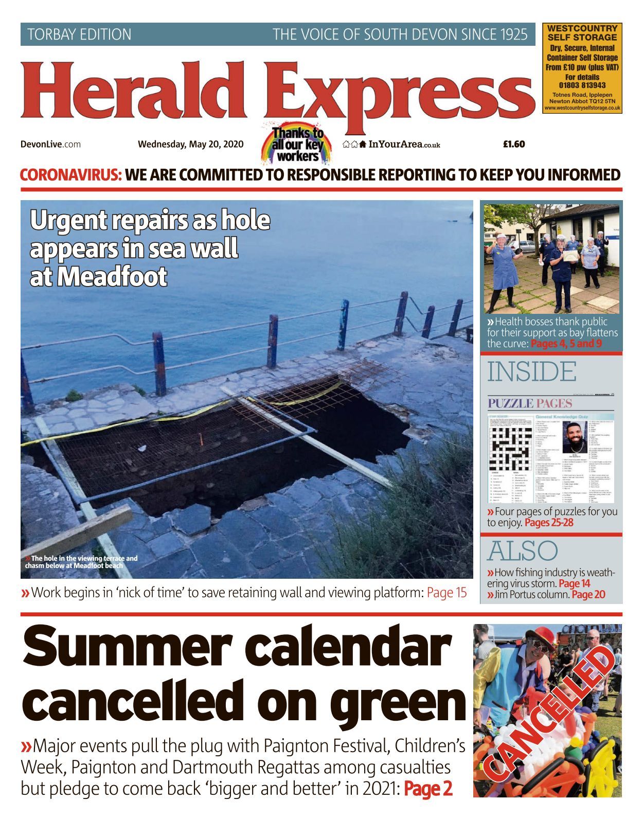 Herald Express Torbay - 2020-05-20
