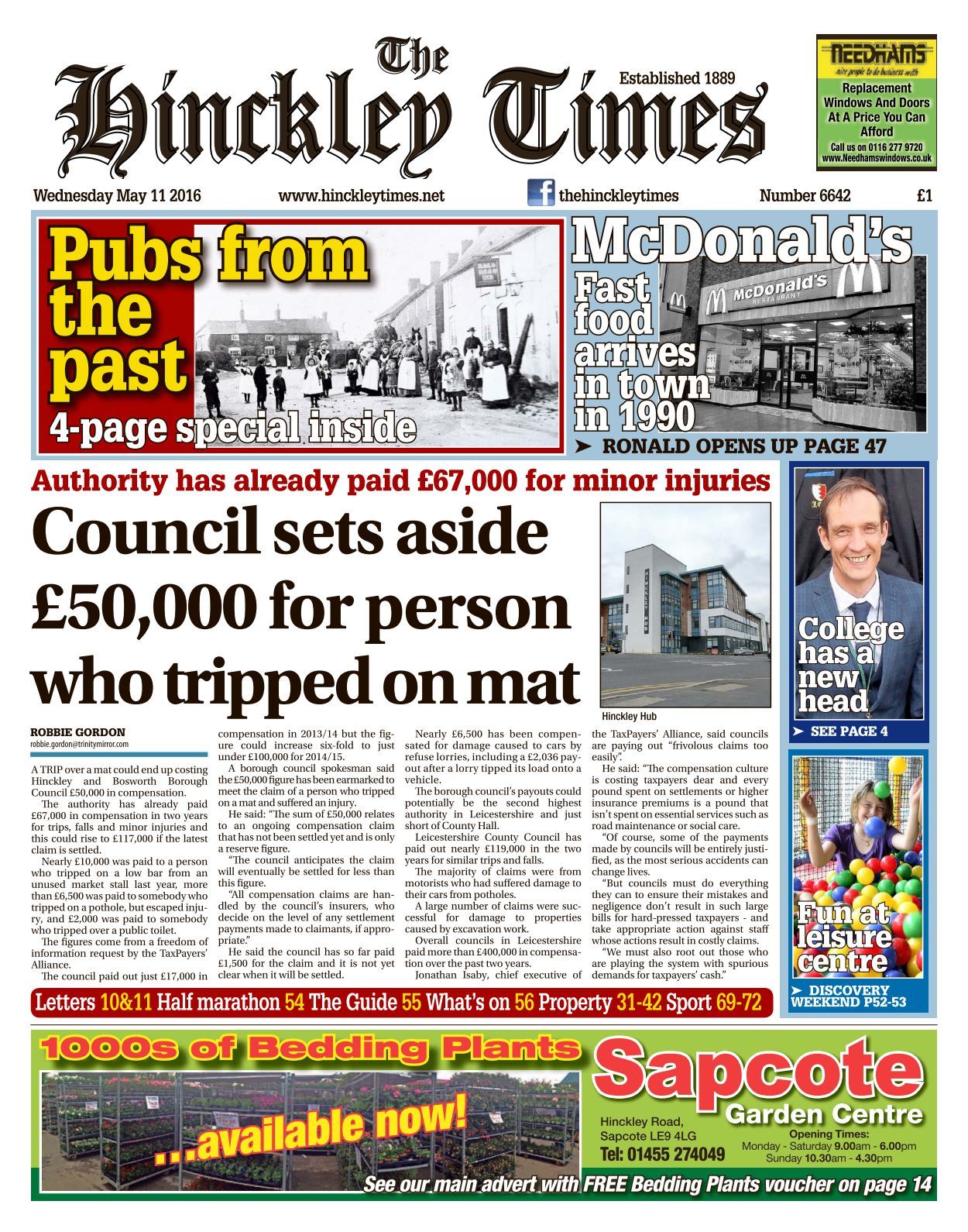 Hinckley Times 20160511