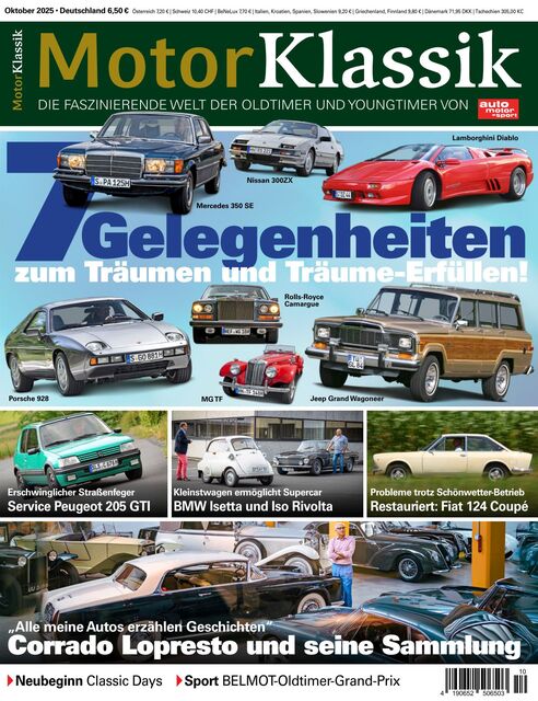 Motor Klassik Ausgabe 10/2025