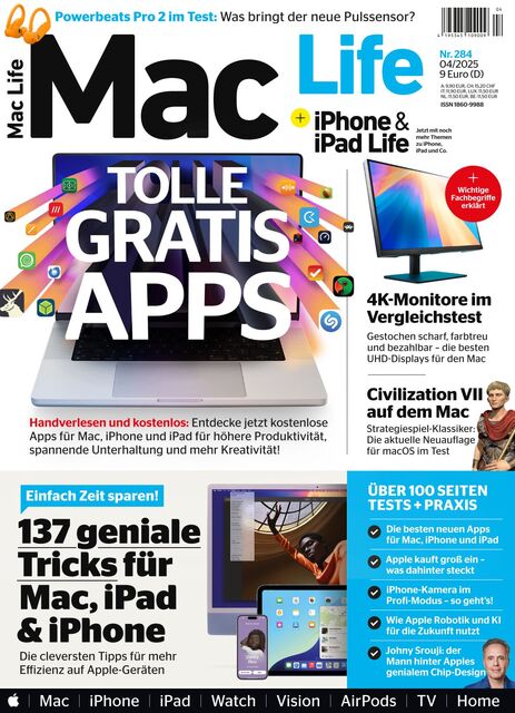Mac Life Ausgabe 04/2025