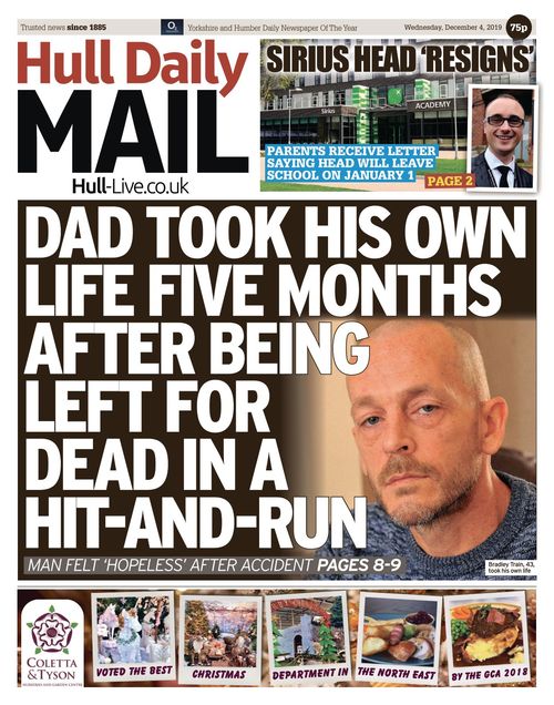 Hull Daily Mail 20191204