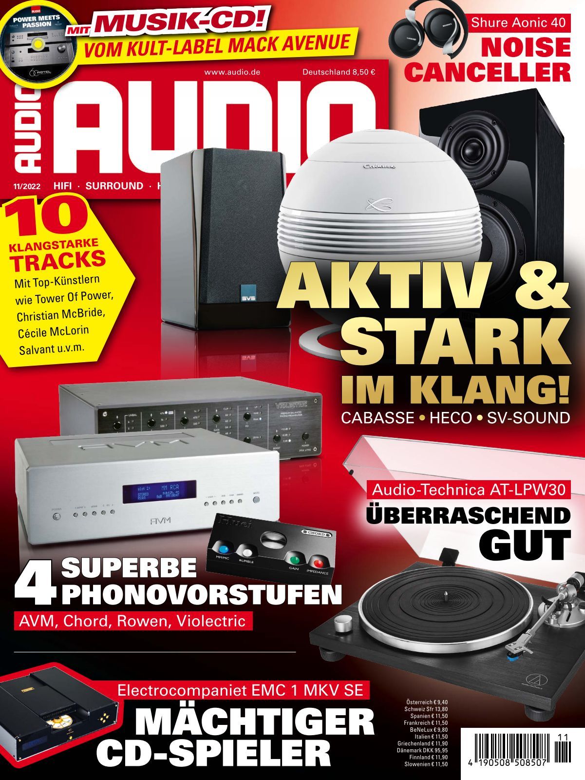 AUDIO - Ausgabe 11/2022