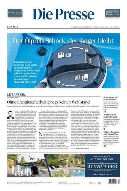 Die Presse 2026-03-28