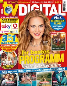 TV DIGITAL XXL Zeitschrift Ausgabe 20/2025