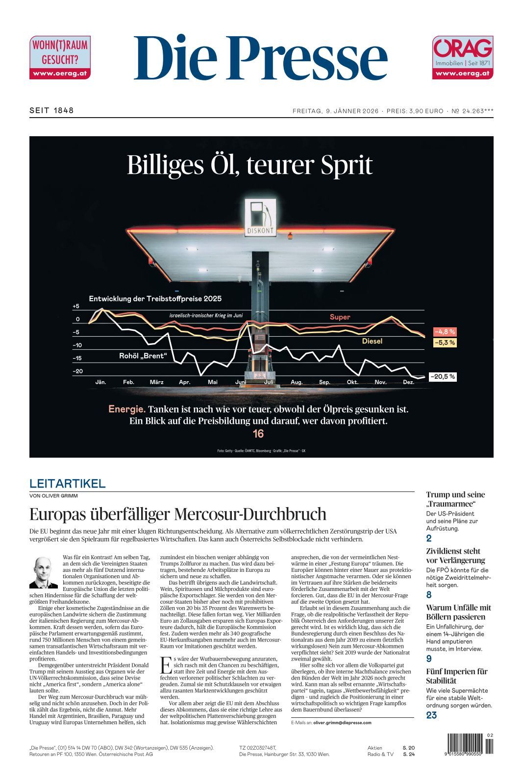 Die Presse - 2026-01-09