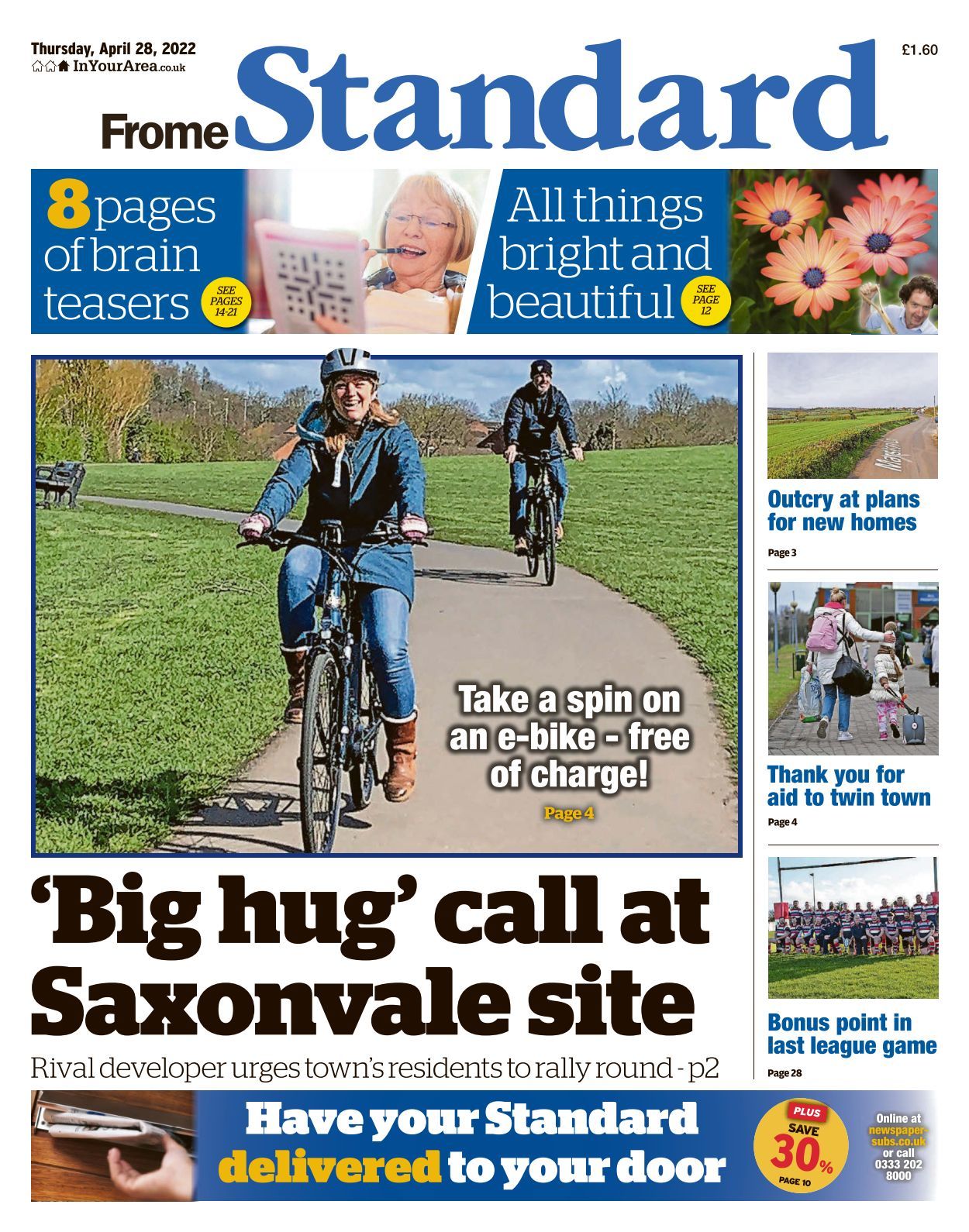 Read Frome Standard newspaper online on YUMPU News