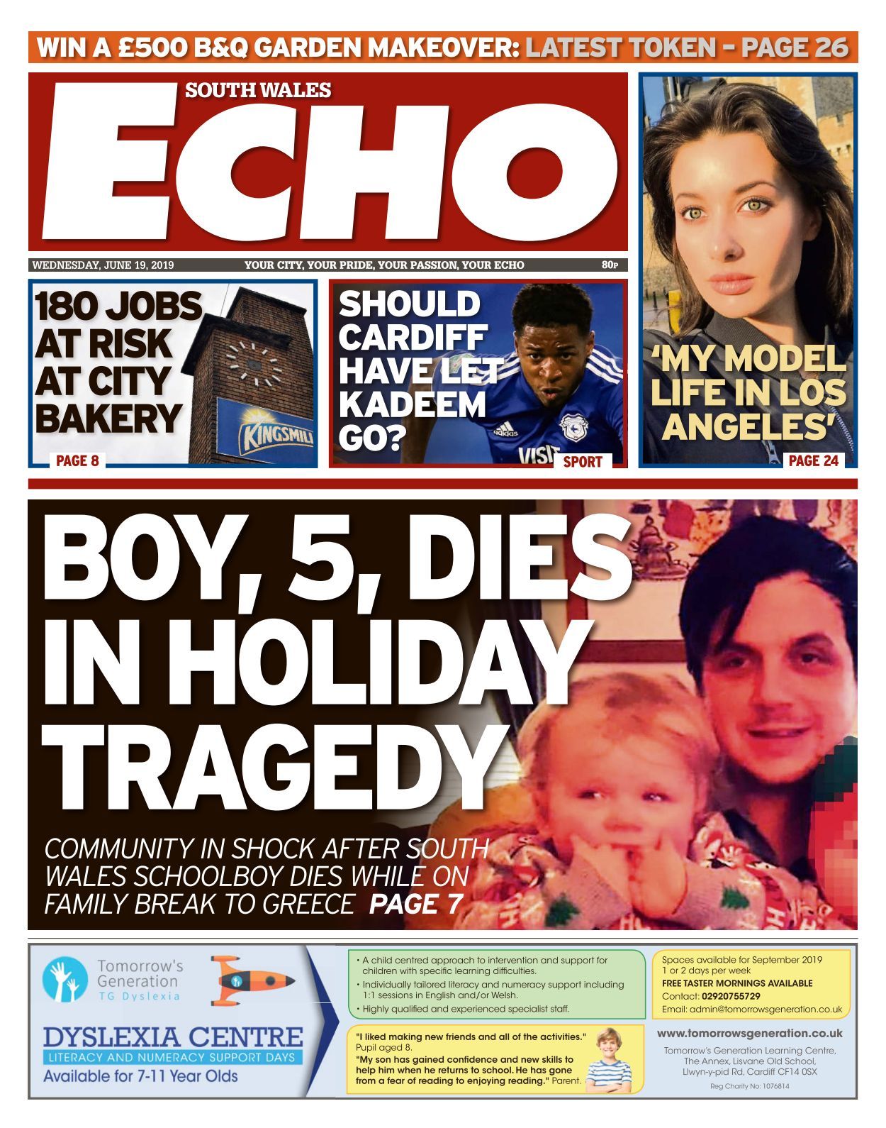 South Wales Echo 2019 06 19
