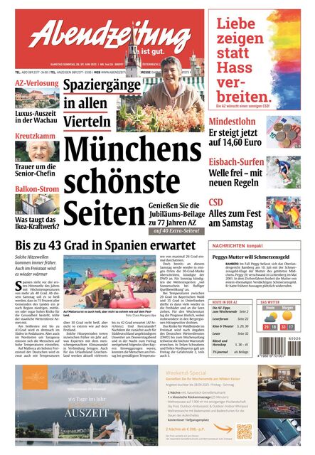 Abendzeitung 2025-06-28