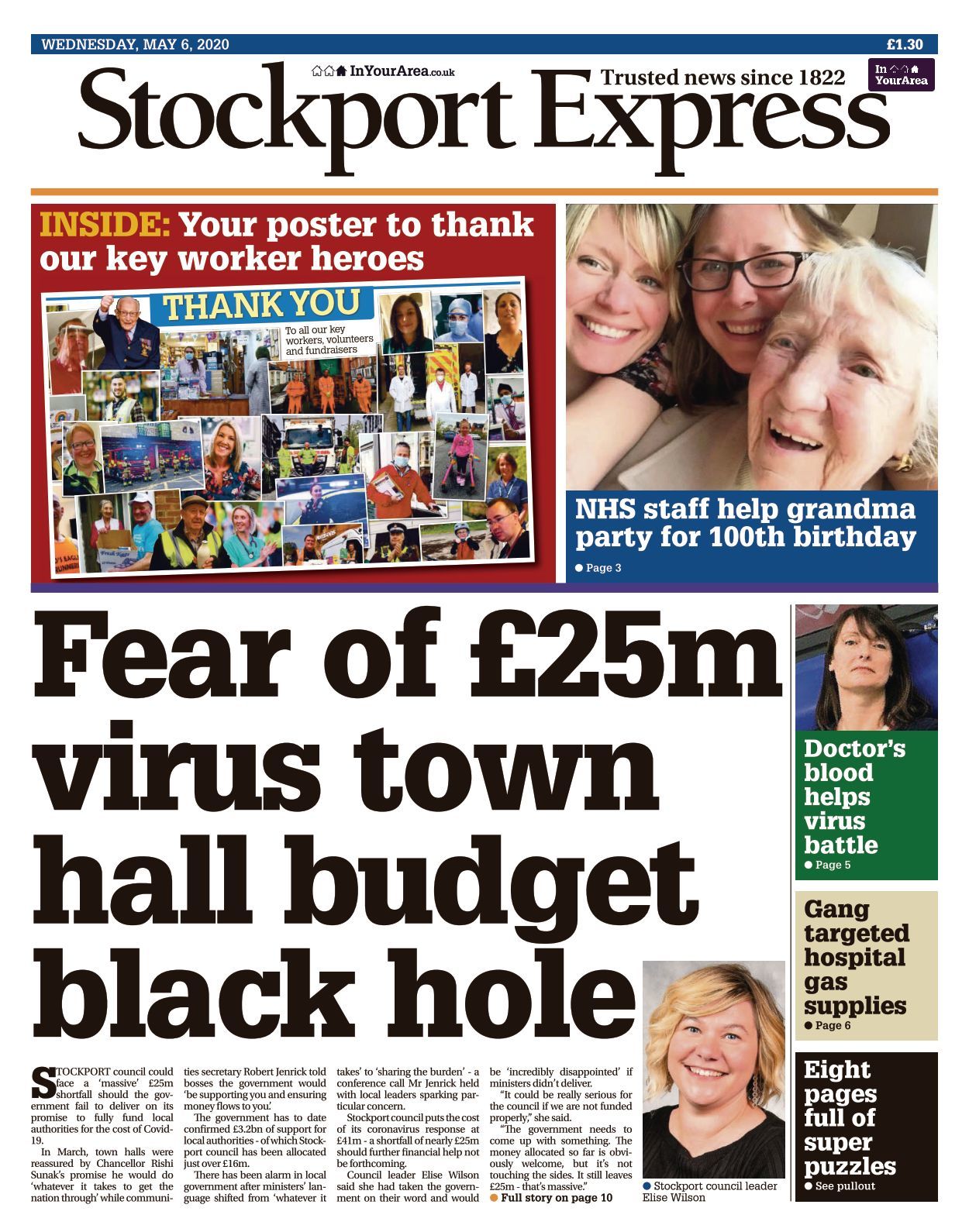 Stockport Express 20200506