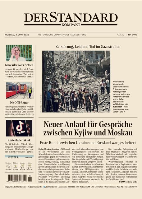 DER STANDARD Kompakt 2025-06-02
