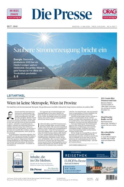 Die Presse 2026-05-11