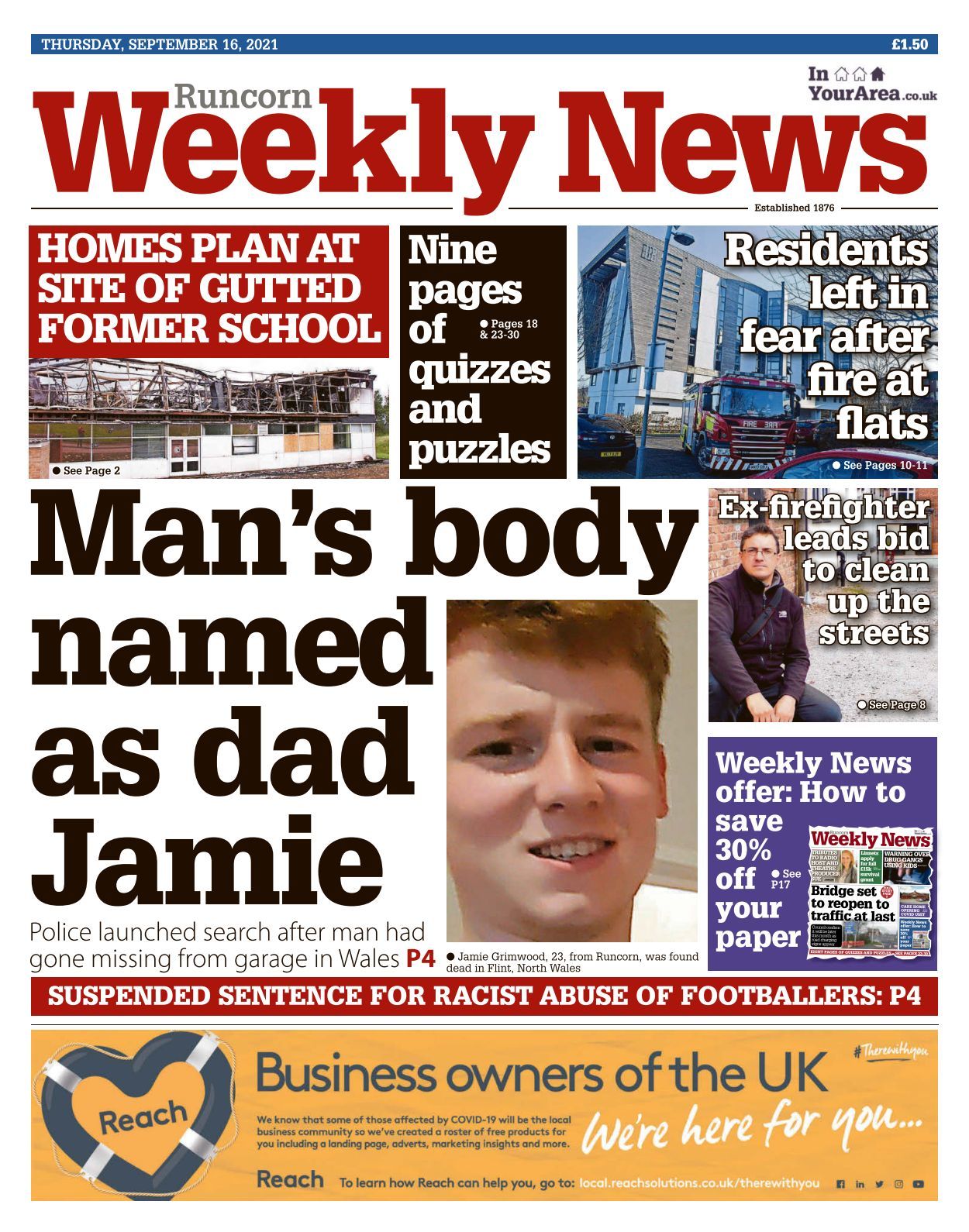 Runcorn Weekly News 20210916