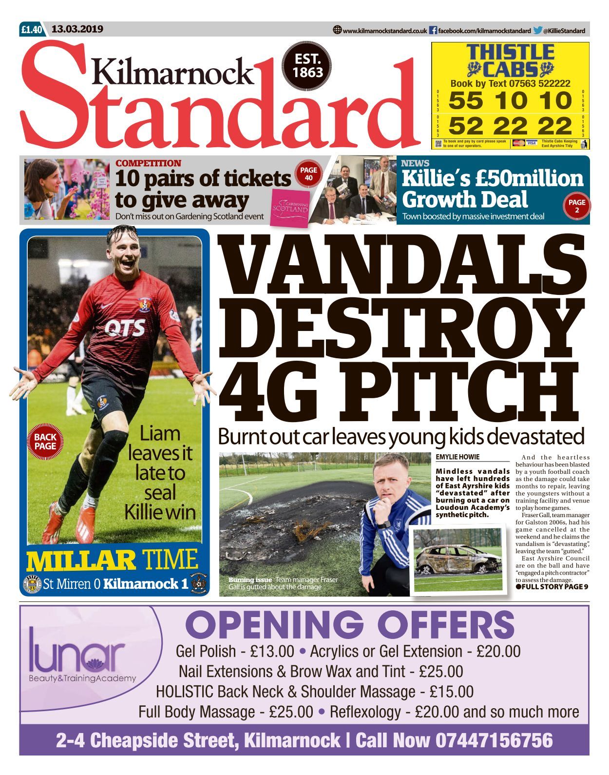 Kilmarnock Standard 20190313