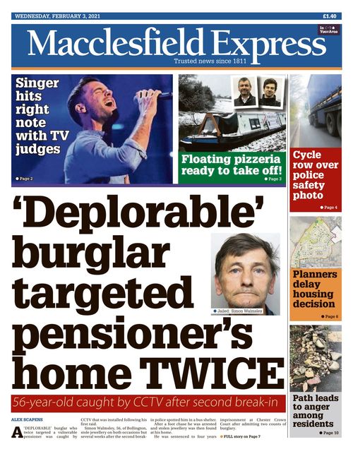 Macclesfield Express 2021 02 03