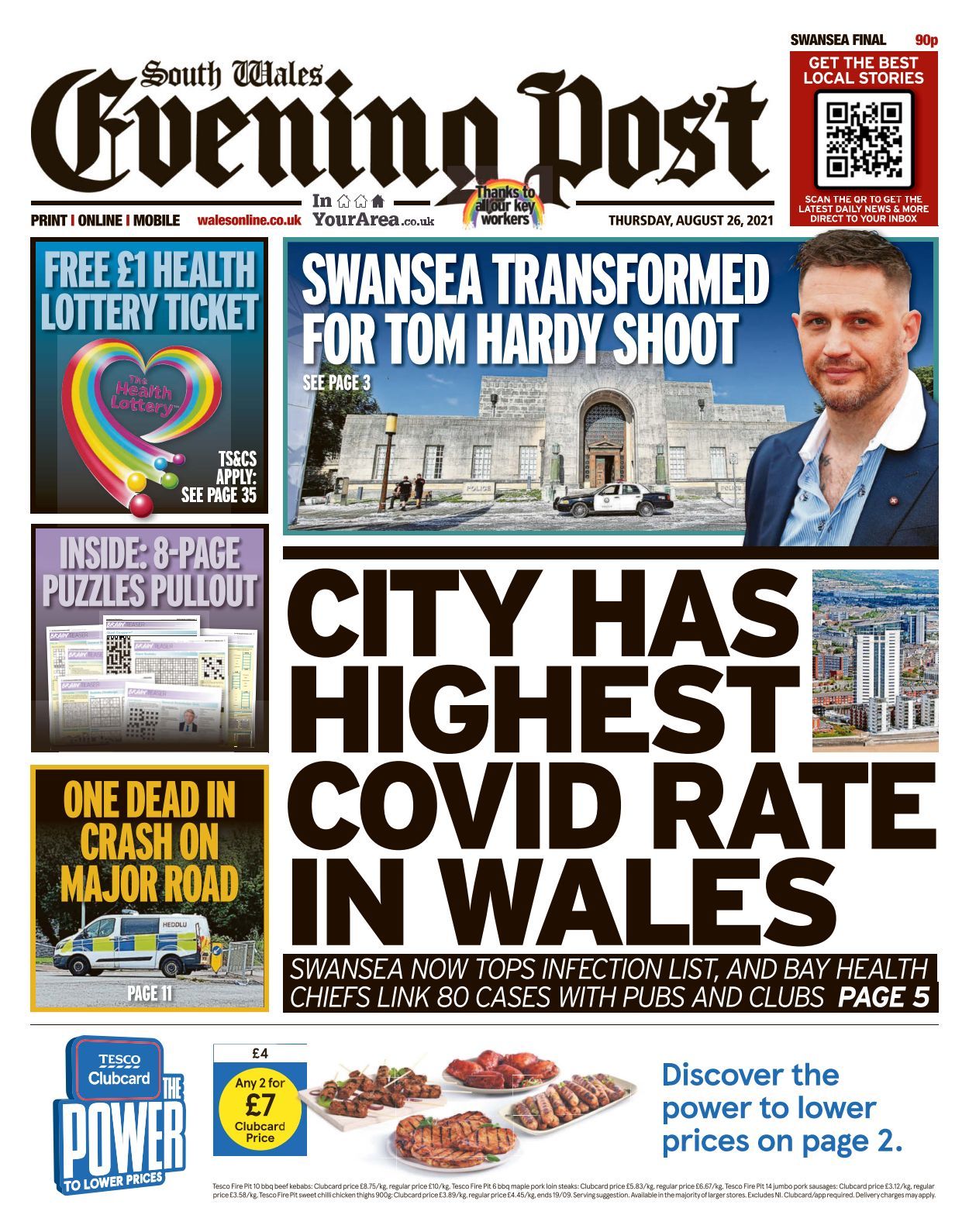 South Wales Evening Post 21 08 26