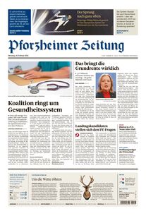 Pforzheimer Zeitung - Ausgabe Pforzheim 2026-02-10