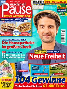 Mach mal Pause Ausgabe 10/2026