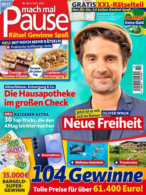 Mach mal Pause Ausgabe 10/2026