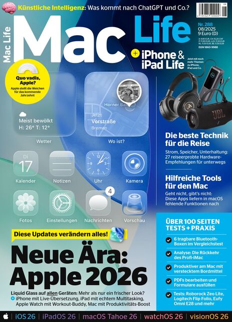 Mac Life Ausgabe 08/2025