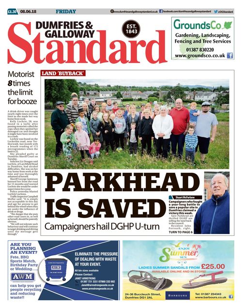 Dumfries & Galloway Standard 20180608