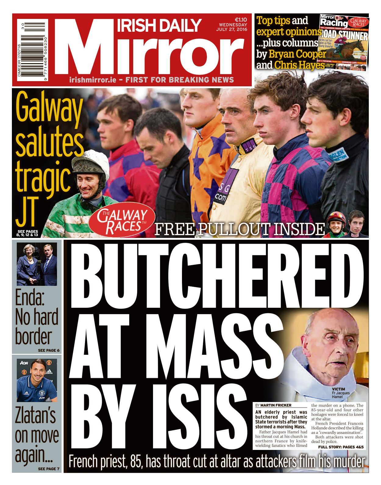 Irish Daily Mirror 20160727