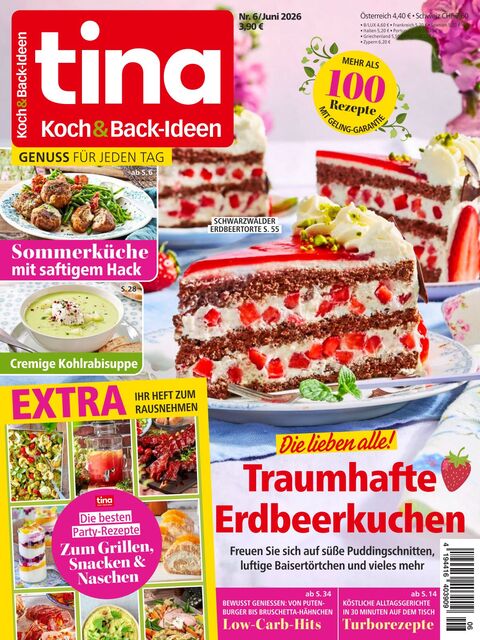 tina Koch und Backideen Ausgabe 6/2026