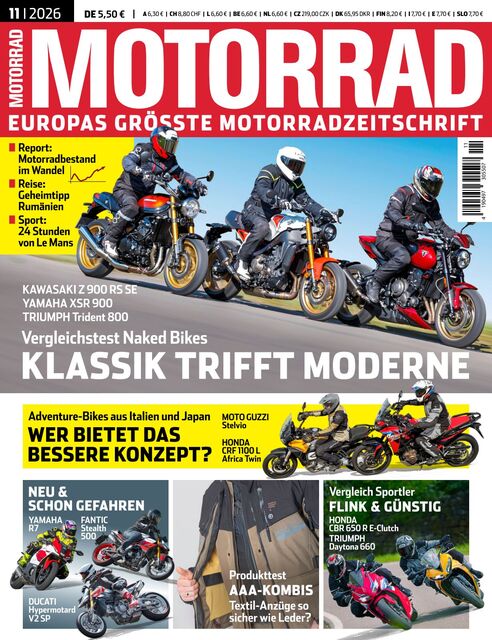 Motorrad Ausgabe 11/2026