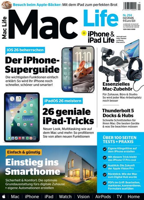 Mac Life Ausgabe 02/2026