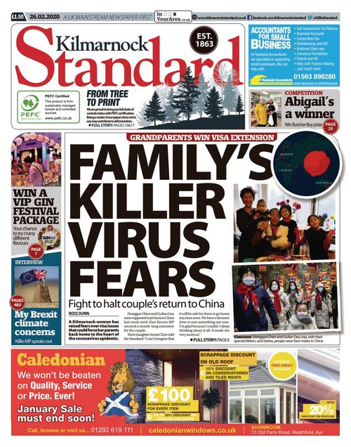 Kilmarnock Standard 20200226