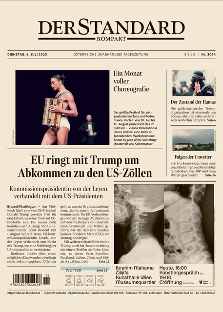 DER STANDARD Kompakt 2025-07-08