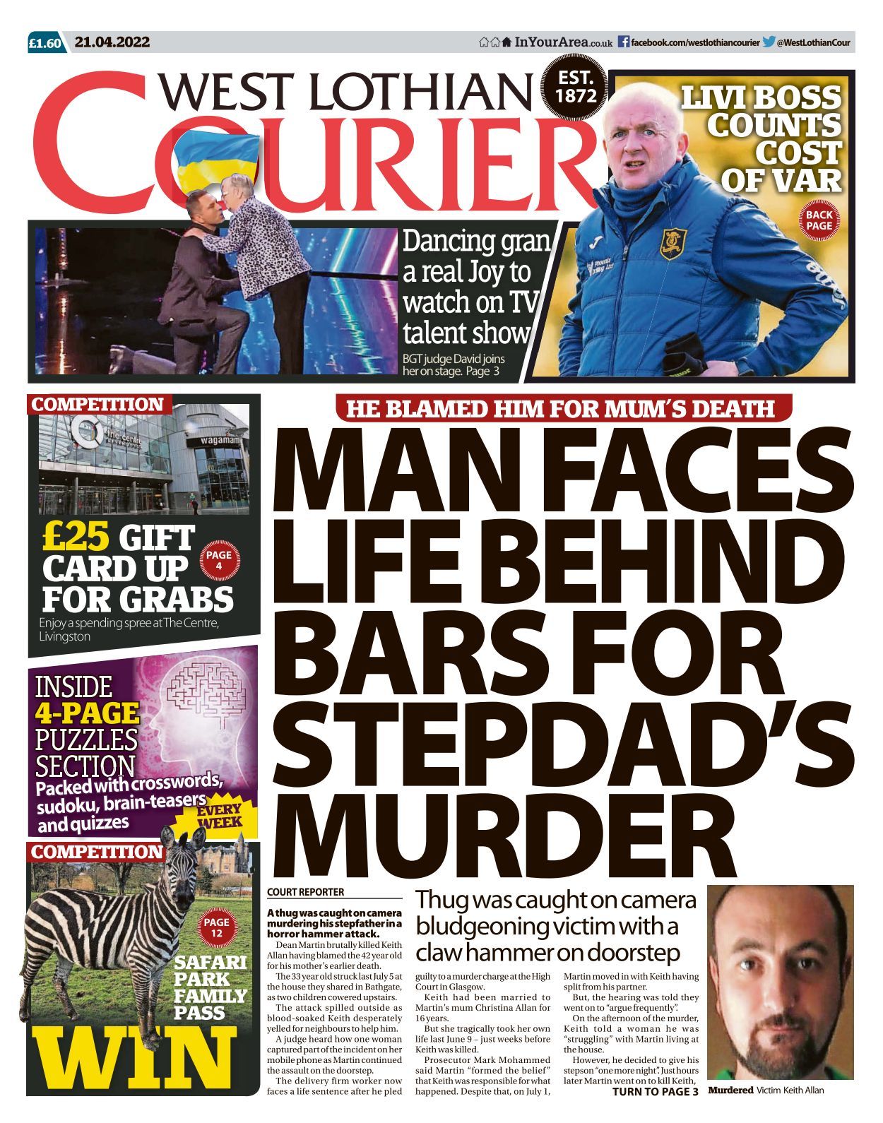 West Lothian Courier 20220421