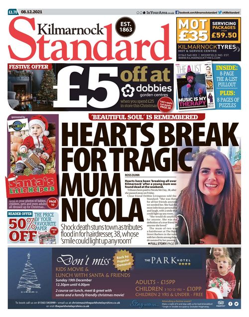 Kilmarnock Standard 20211208