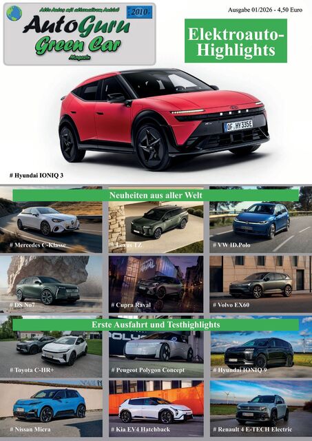 AutoGuru eMagazine Green Car 01/2026