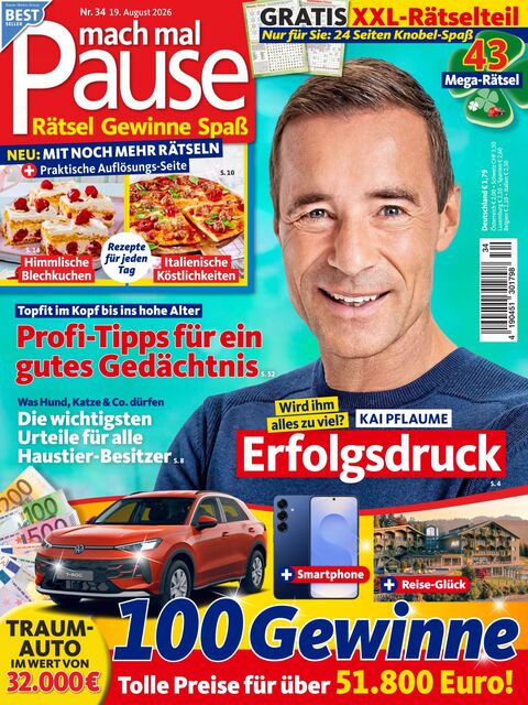 Mach mal Pause Ausgabe 34/2026