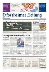 Pforzheimer Zeitung - Ausgabe Pforzheim 2025-12-30