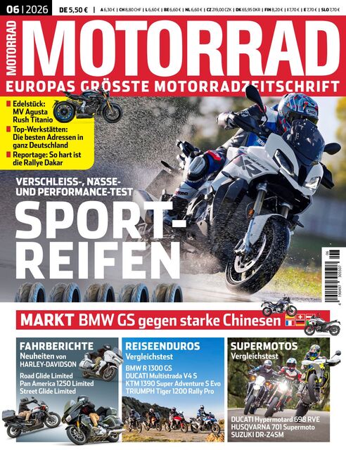 Motorrad Ausgabe 06/2026