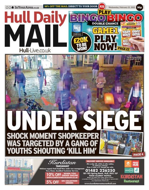 Hull Daily Mail 20220223