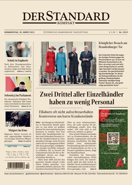 DER STANDARD Kompakt 2023-03-30
