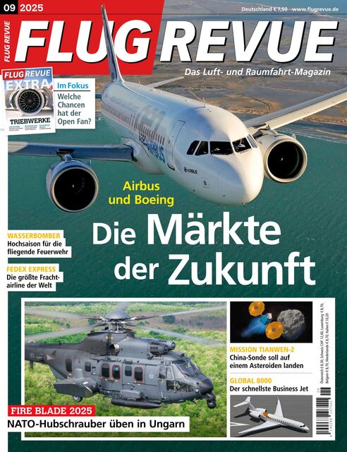 FLUG REVUE Magazin Ausgabe 09/2025