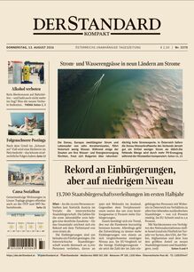 DER STANDARD Kompakt 2026-08-13