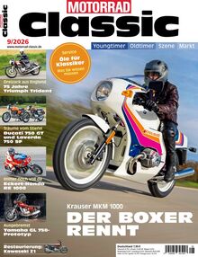 Motorrad Classic Ausgabe 08/2026