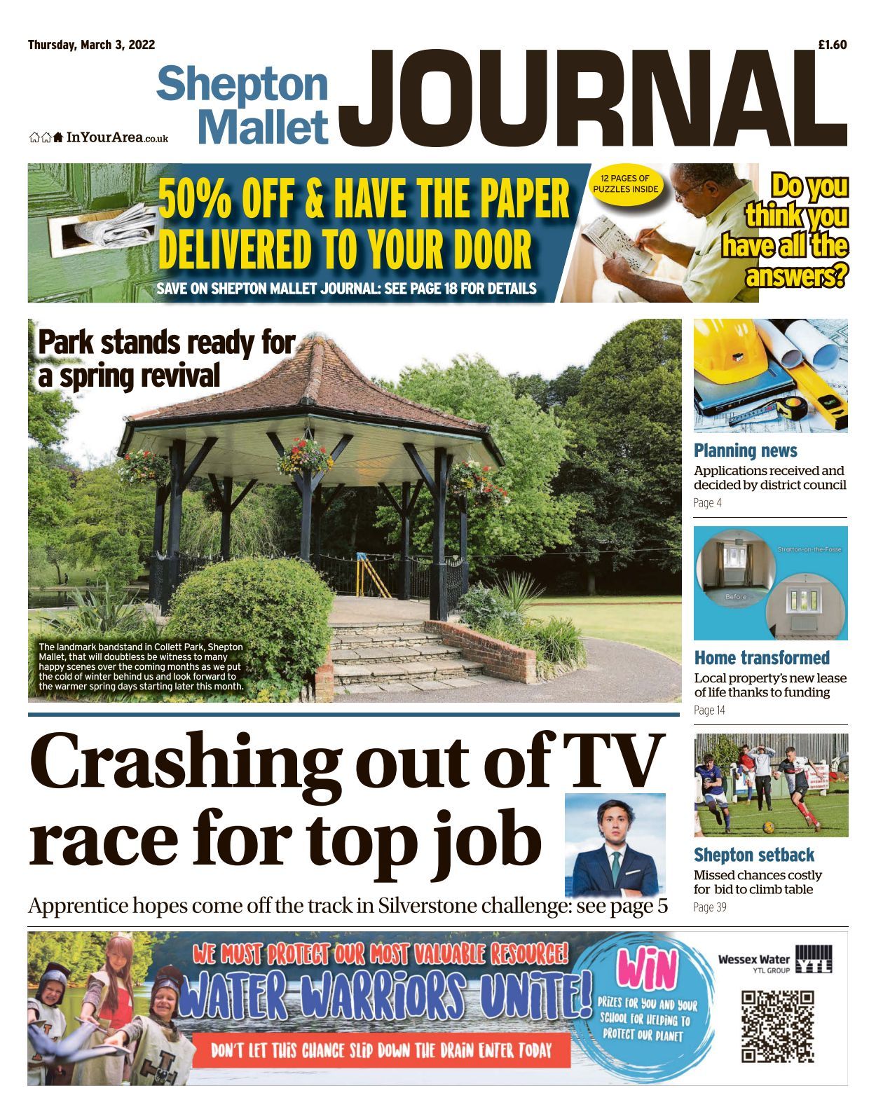 Shepton Mallet Journal 20220303