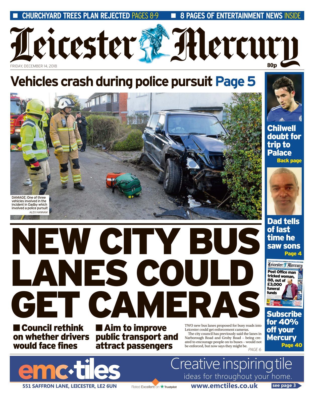 Leicester Mercury 20181214