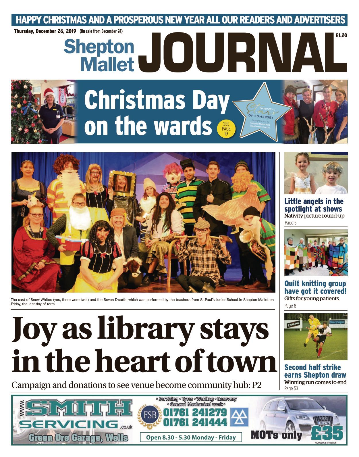 Shepton Mallet Journal 20191226