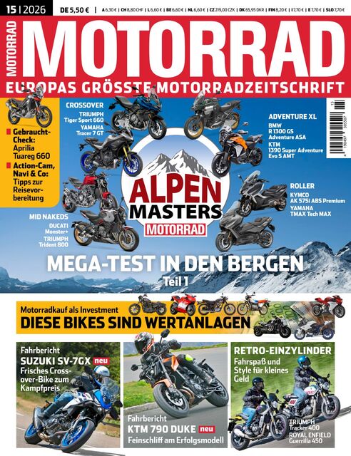Motorrad Ausgabe 15/2026