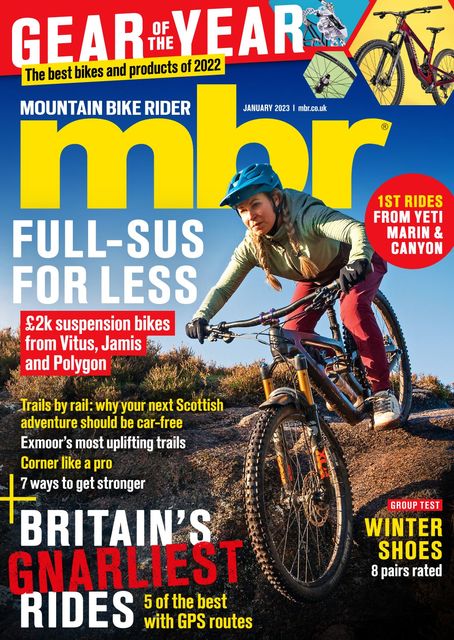 Mountain Bike Rider Magazine issue 01/2023