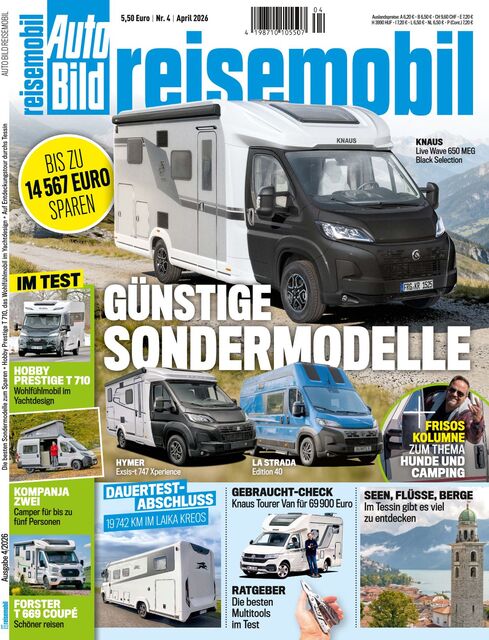 AUTO BILD Reisemobil Magazin 2026-03-12