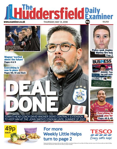 Huddersfield Examiner 20180531