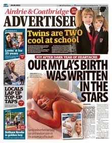 Airdrie & Coatbridge Advertiser  2022-08-24